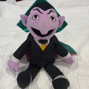 Sesame Street Count Toy Plush with Green Cape